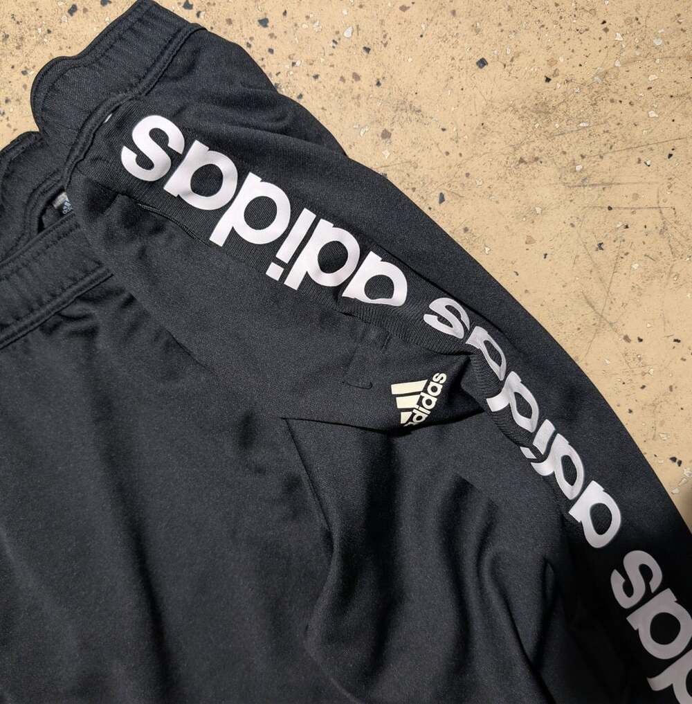 Adidas Tiro Asymmetrical Tape Track Pants Size 2XL Black